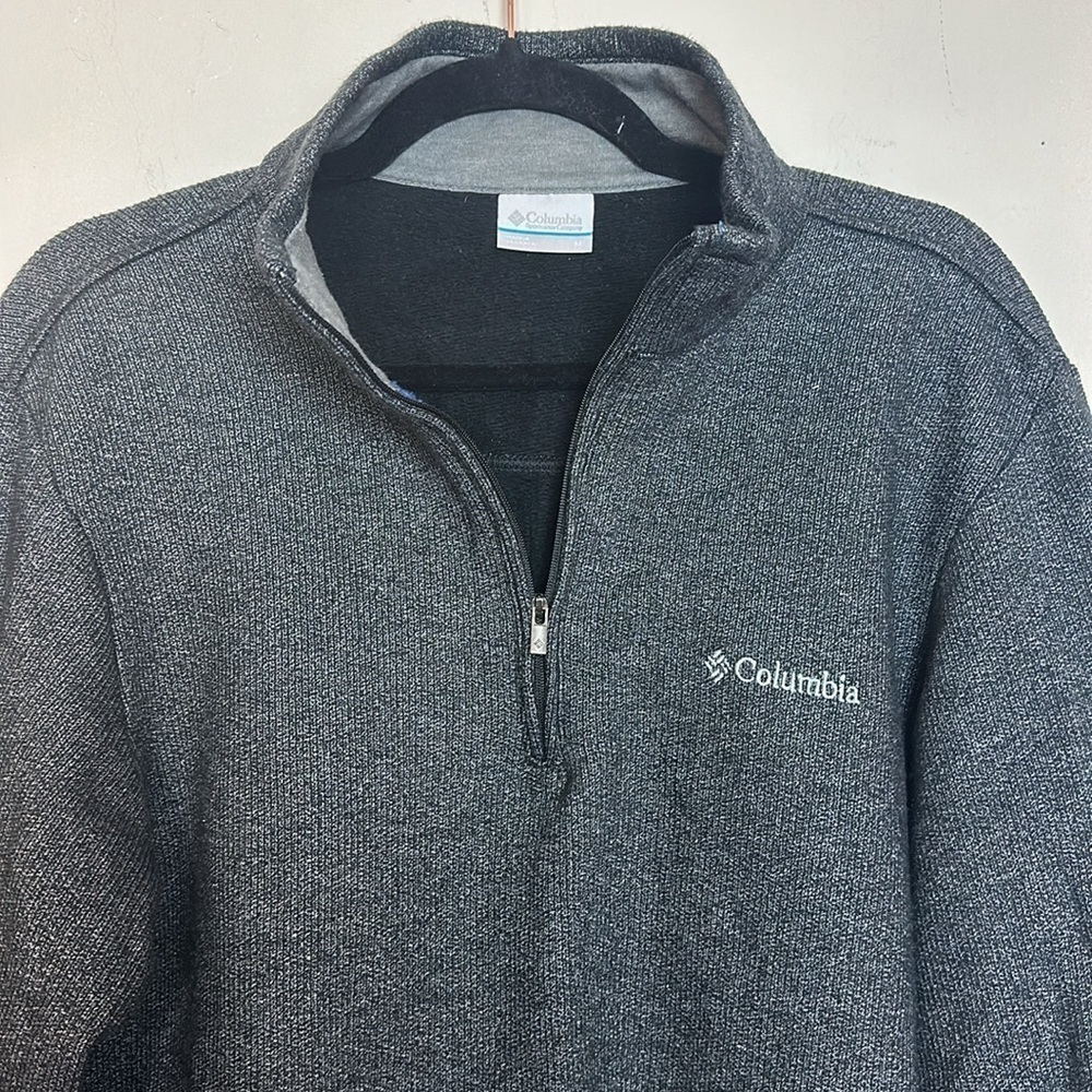 Columbia Men's Great Hart Mountain III 1/2 Zip Long Sleeve Fleece Sweater Top - Picture 7 of 10